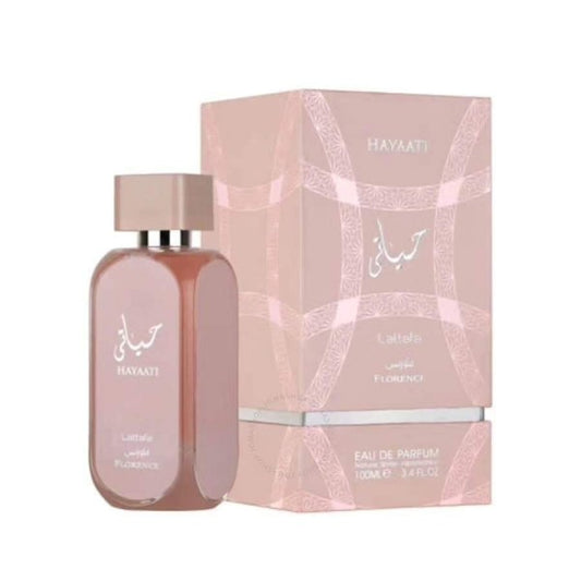 Lattafa Hayaati Florence (Eau de Parfum pour Femme) – 100ml